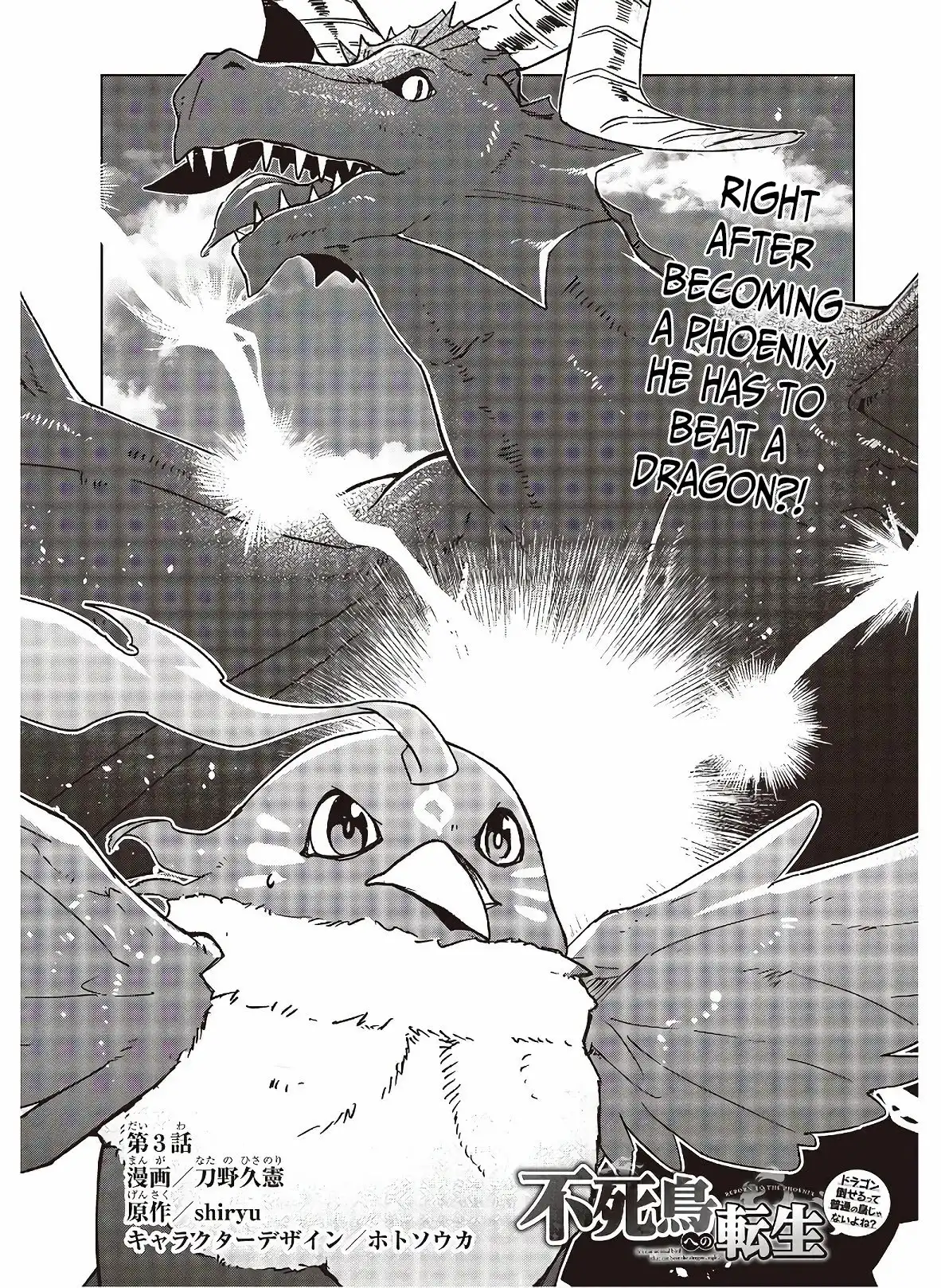 Reborn as a Phoenix: A Normal Bird Can't Beat a Dragon, Right? Chapter 3 2